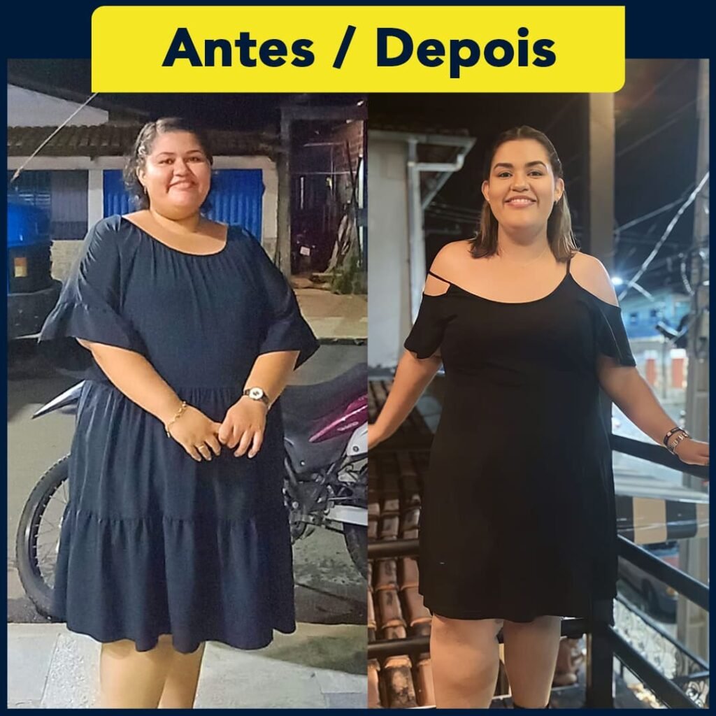 Antes e Depois de Aluna - Consultoria Online